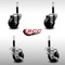 Service Caster 3'' SS Phenolic Wheel Swivel 3/4'' Expand Stem Caster Set 2 Brakes, 4PK SCC-SSEX20S314-PHS-2-TLB-2-34 - alternate 3